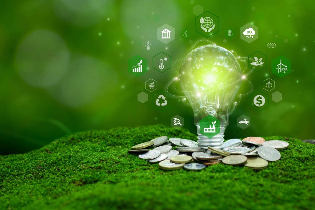 Light bulb representing bright ideas for saving money with tax strategy