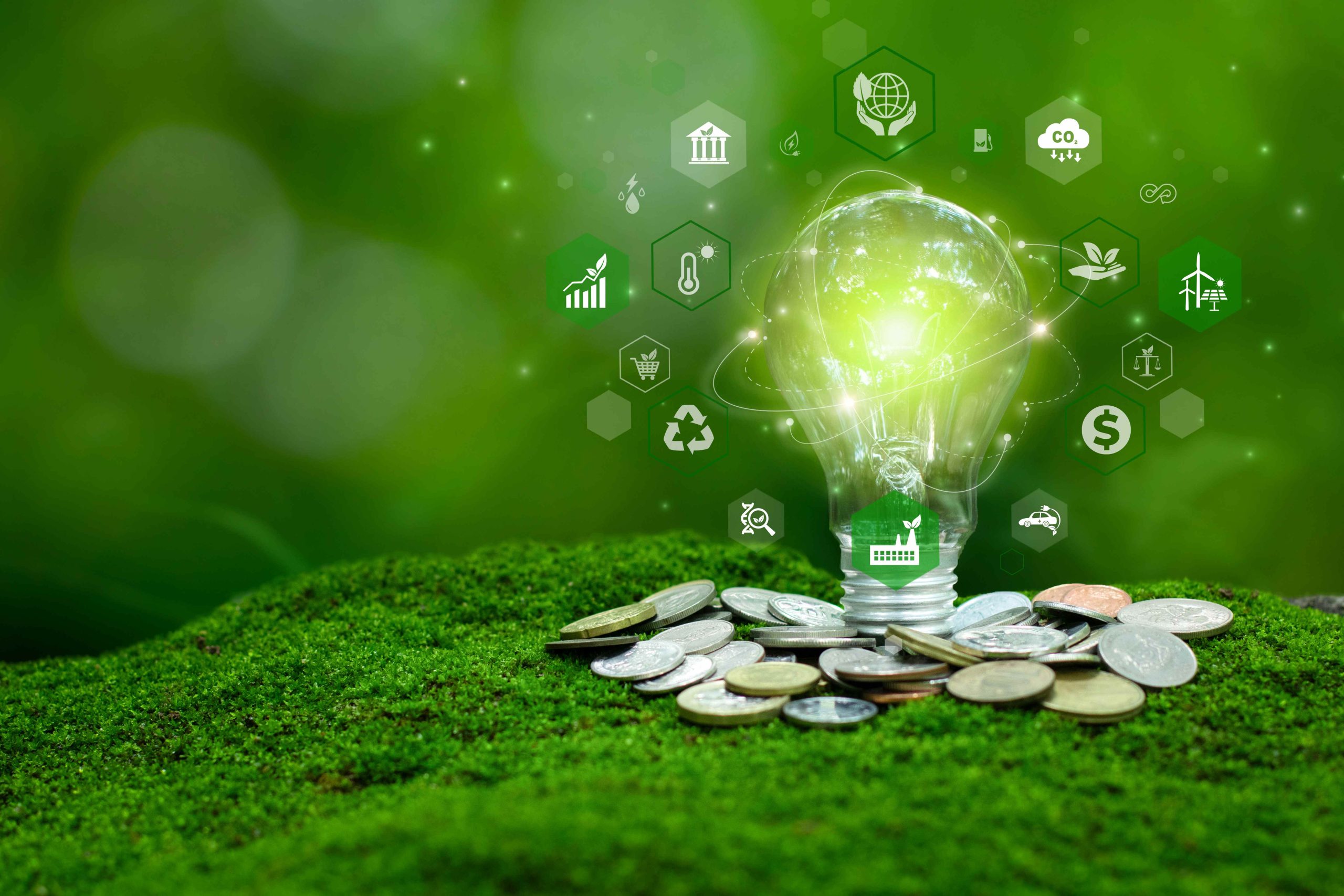 Light bulb representing bright ideas for saving money with tax strategy